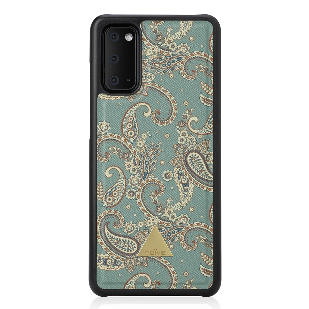 Naive Samsung Galaxy S20 FE Case - Paisley Green