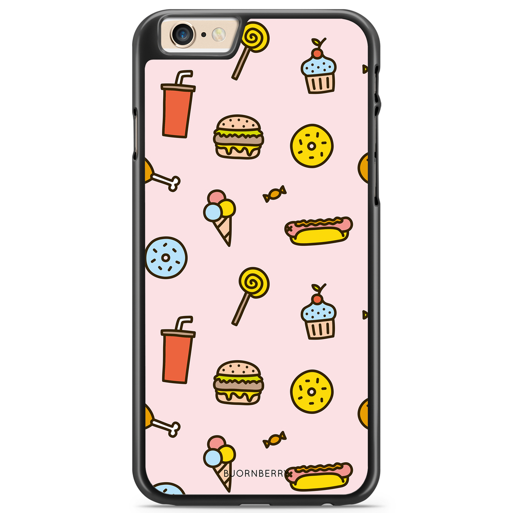 iPhone 6 Plus/6s Plus Case - Junk Food Pattern