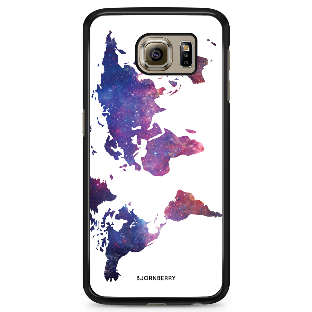 Samsung Galaxy S6 Case - World Map Space