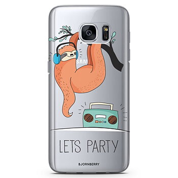 Samsung Galaxy S6 TPU Skal - LETS PARTY