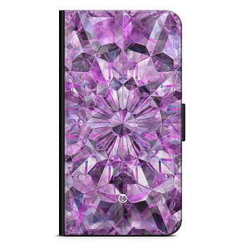 Xiaomi Redmi 10 Wallet Case - Purple Crystals