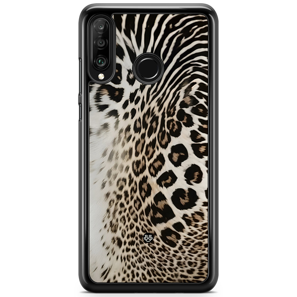 Huawei P30 Lite Case - WILD BLOOM - Leopard Fade