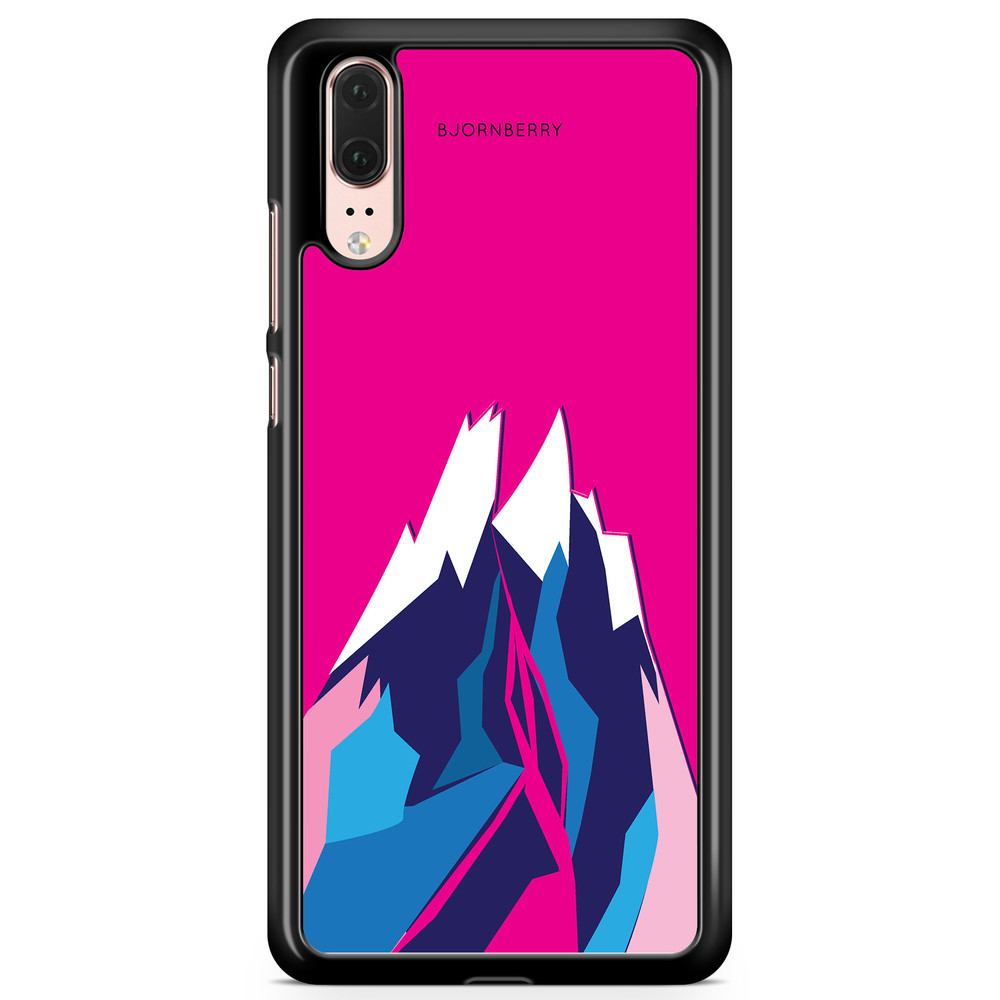 Huawei P20 Case - Pink Mountain