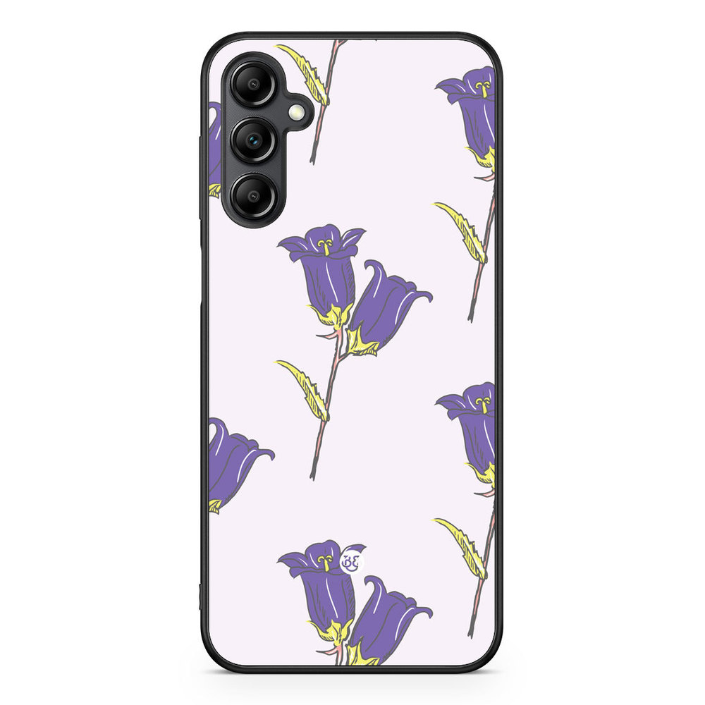 Samsung Galaxy A14 4G/5G Case - Wild Purple Flowers