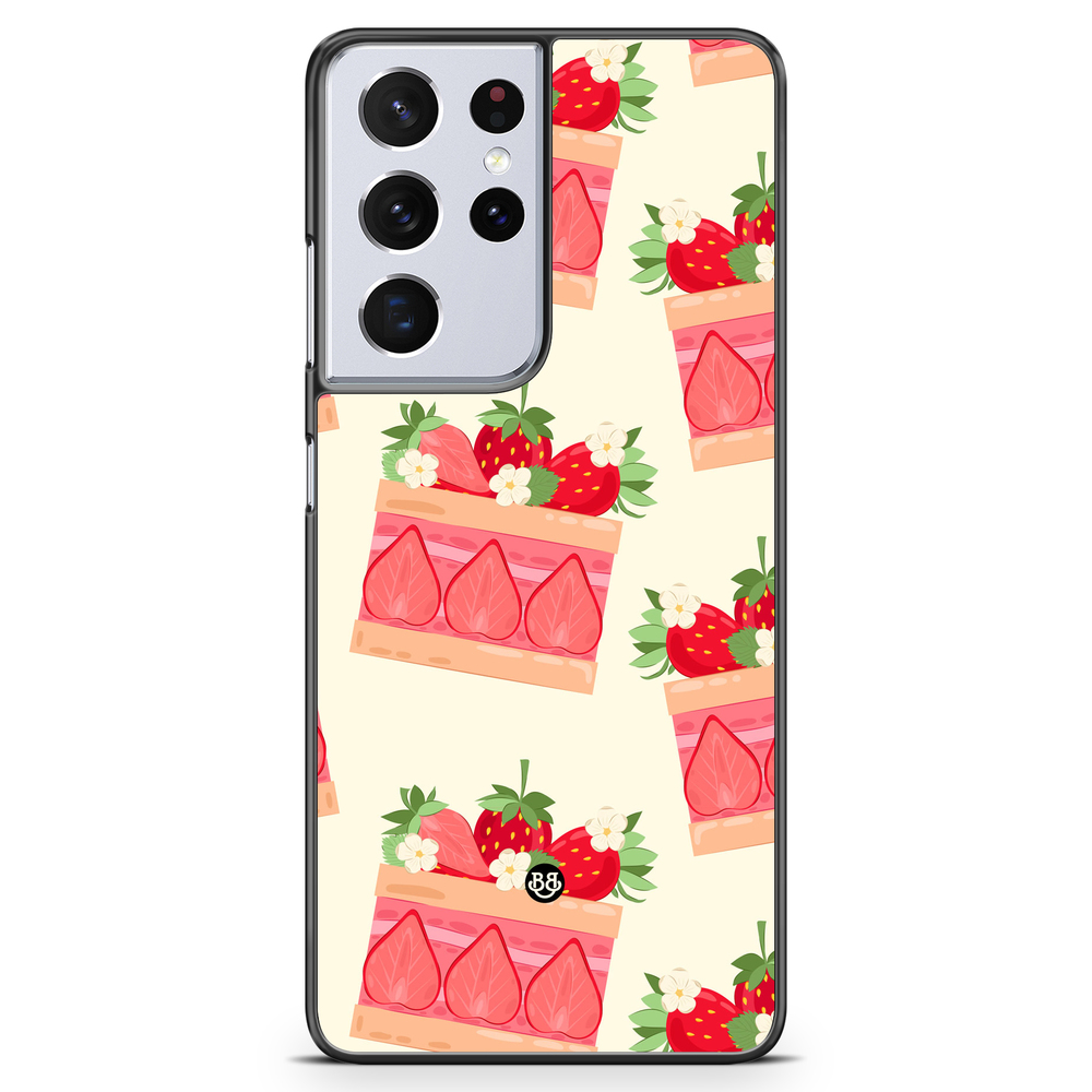 Samsung Galaxy S21 Ultra Case - SUMMER GARDEN - Cake Delight