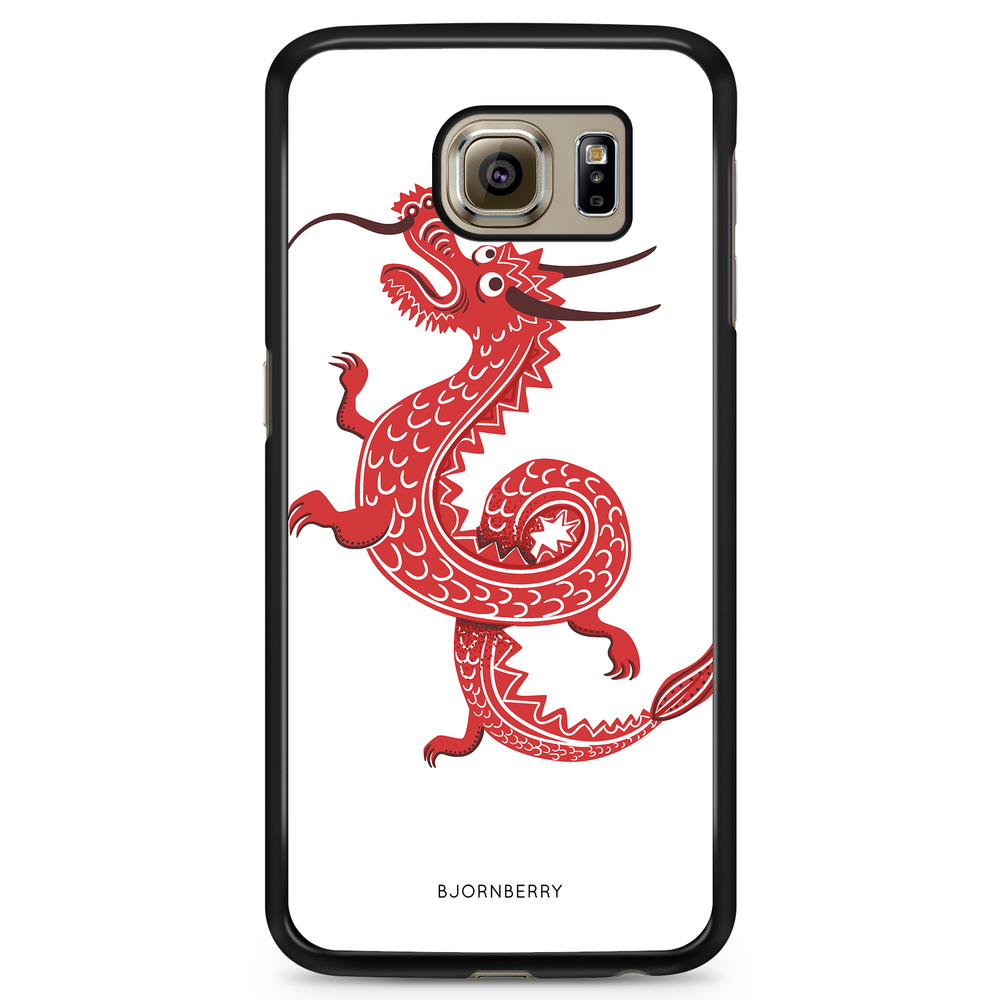 Samsung Galaxy S6 Skal - Röd Drake