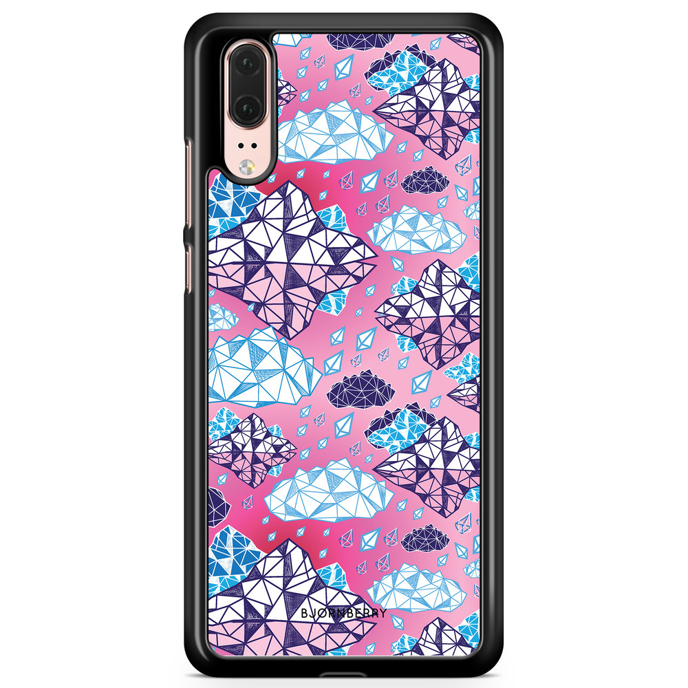 Huawei P20 Case - Geometric Clouds