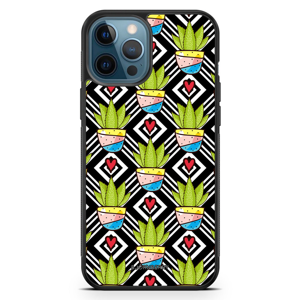 iPhone 12 Pro Case - Cactus Pattern
