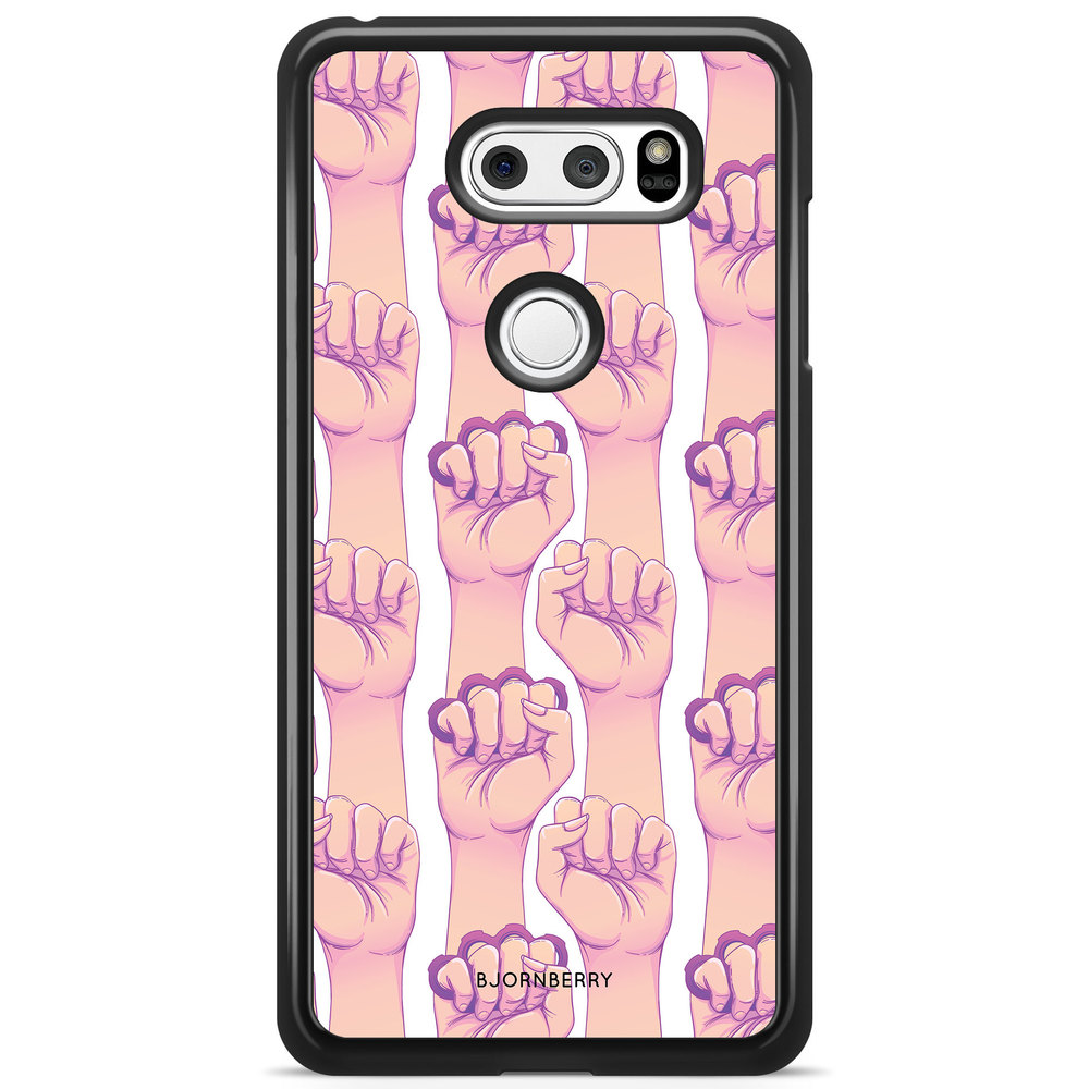 LG V30 Case - Hand Pattern