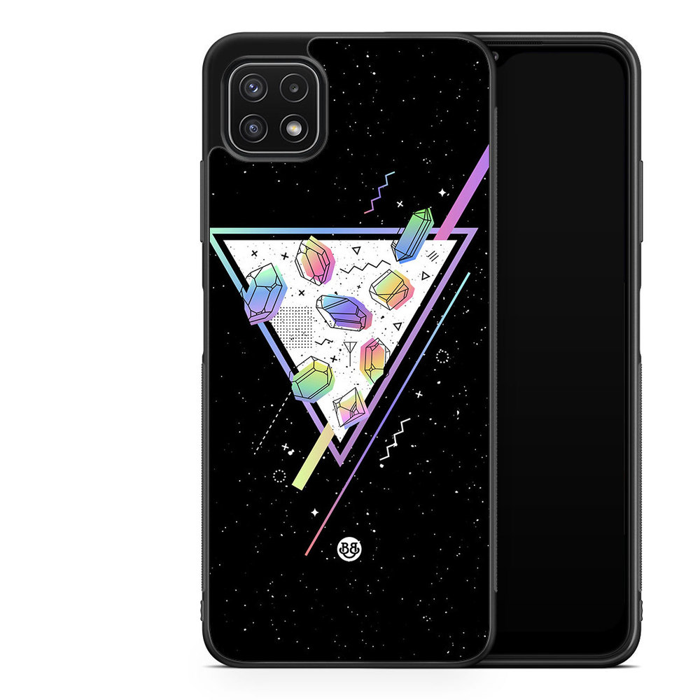 Samsung Galaxy A22 5G Case - Space Triangle