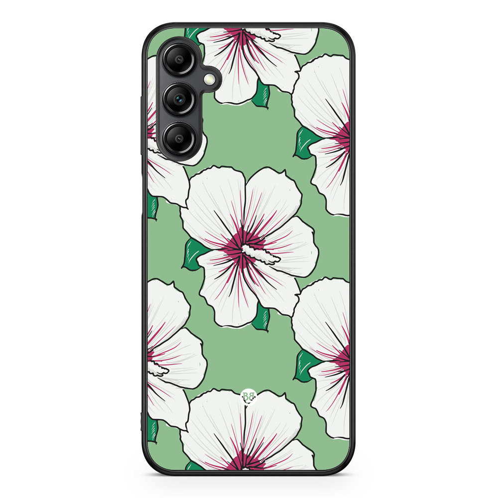 Samsung Galaxy A14 4G/5G Case - Creamy White Flowers