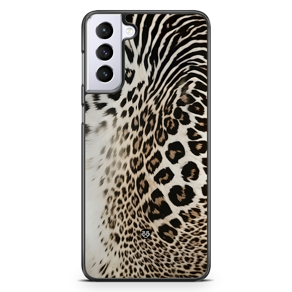 Samsung Galaxy S21 Plus Case - WILD BLOOM - Leopard Fade