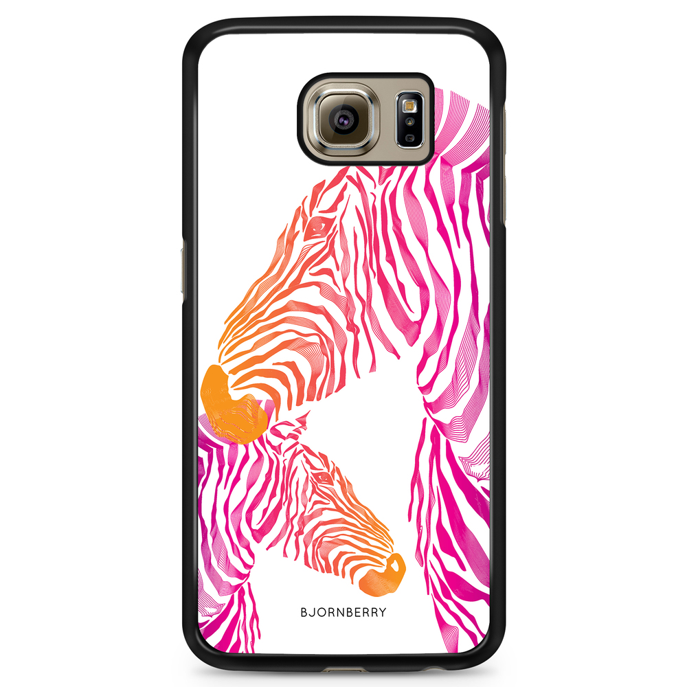 Samsung Galaxy S6 Case - Pink Zebras