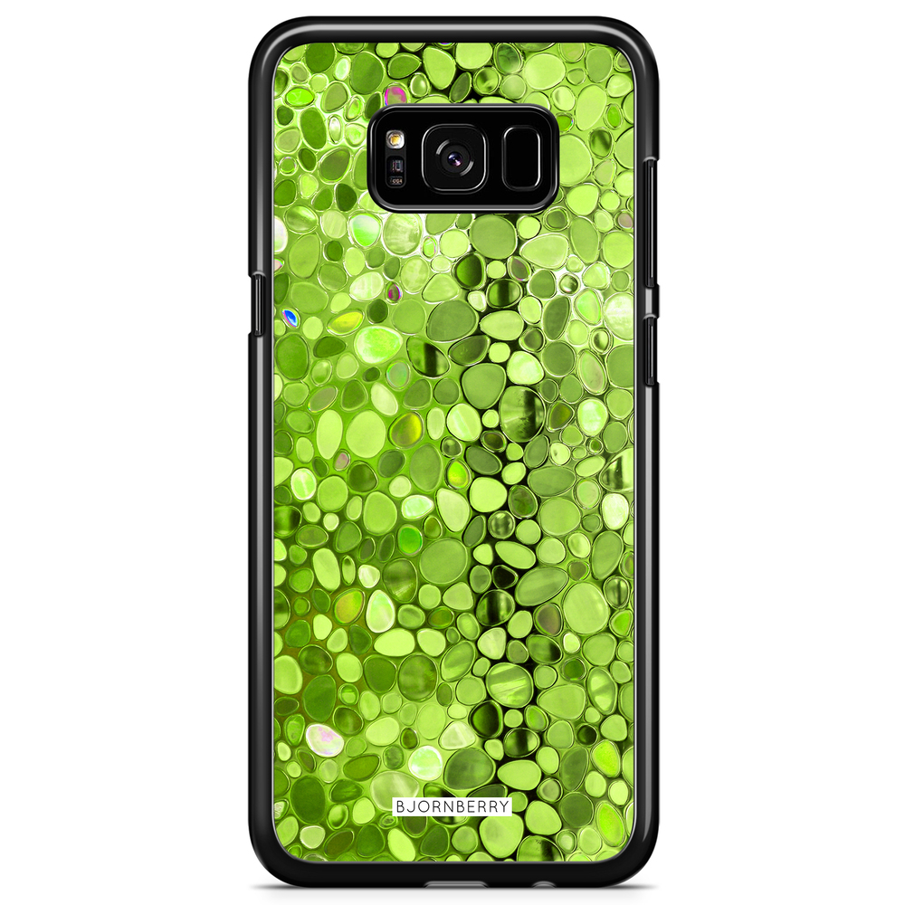 Samsung Galaxy S8 Plus Case - Stained Glass Green
