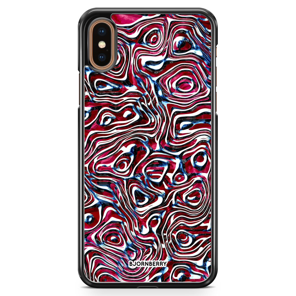 iPhone XS Max Case - Mineral Pattern