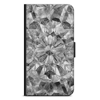 Xiaomi Redmi 10 Wallet Case - Grey Crystals
