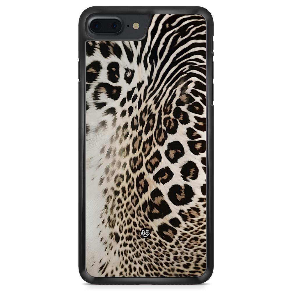 iPhone 8 Plus Case - WILD BLOOM - Leopard Fade
