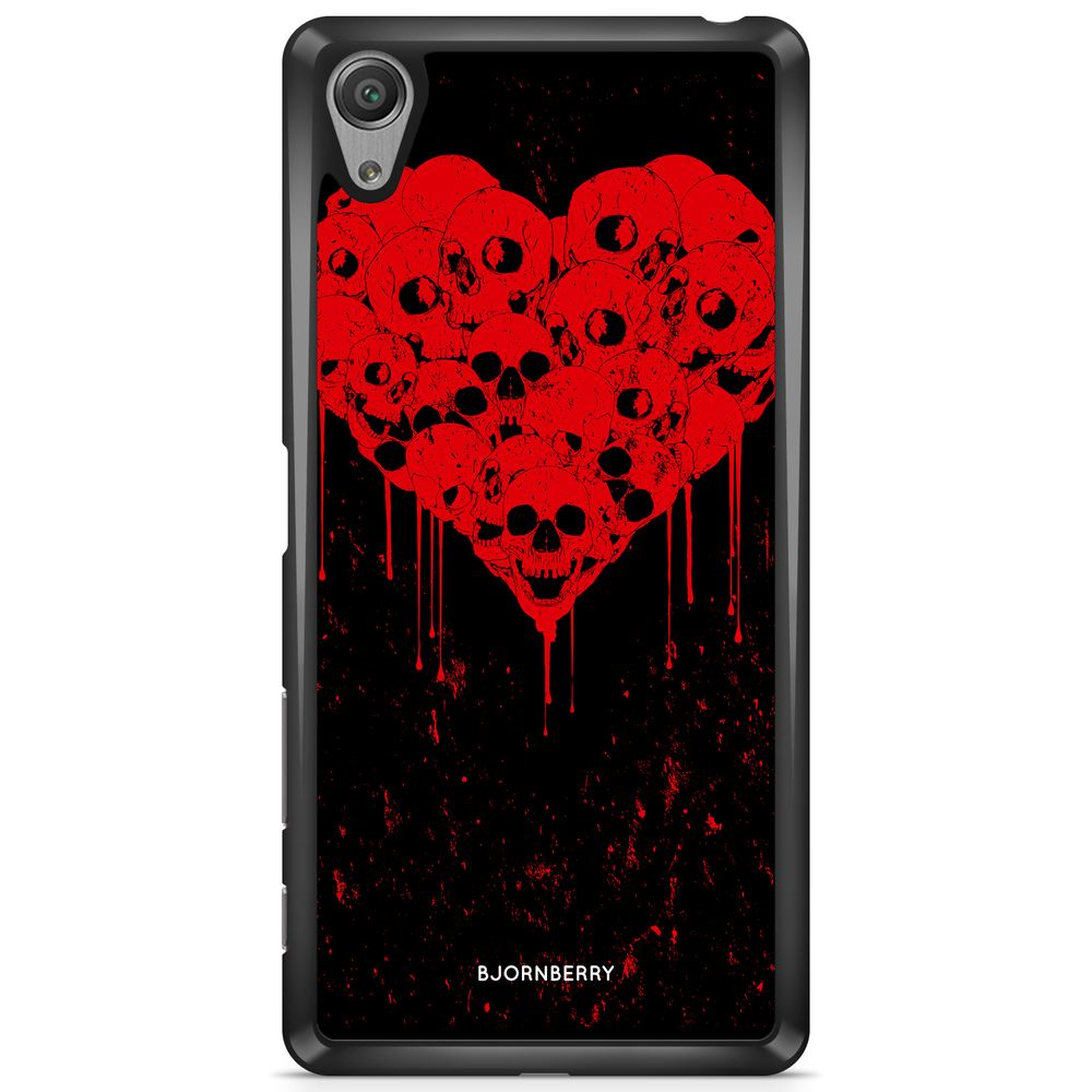 Sony Xperia L1 Case - Skull Heart