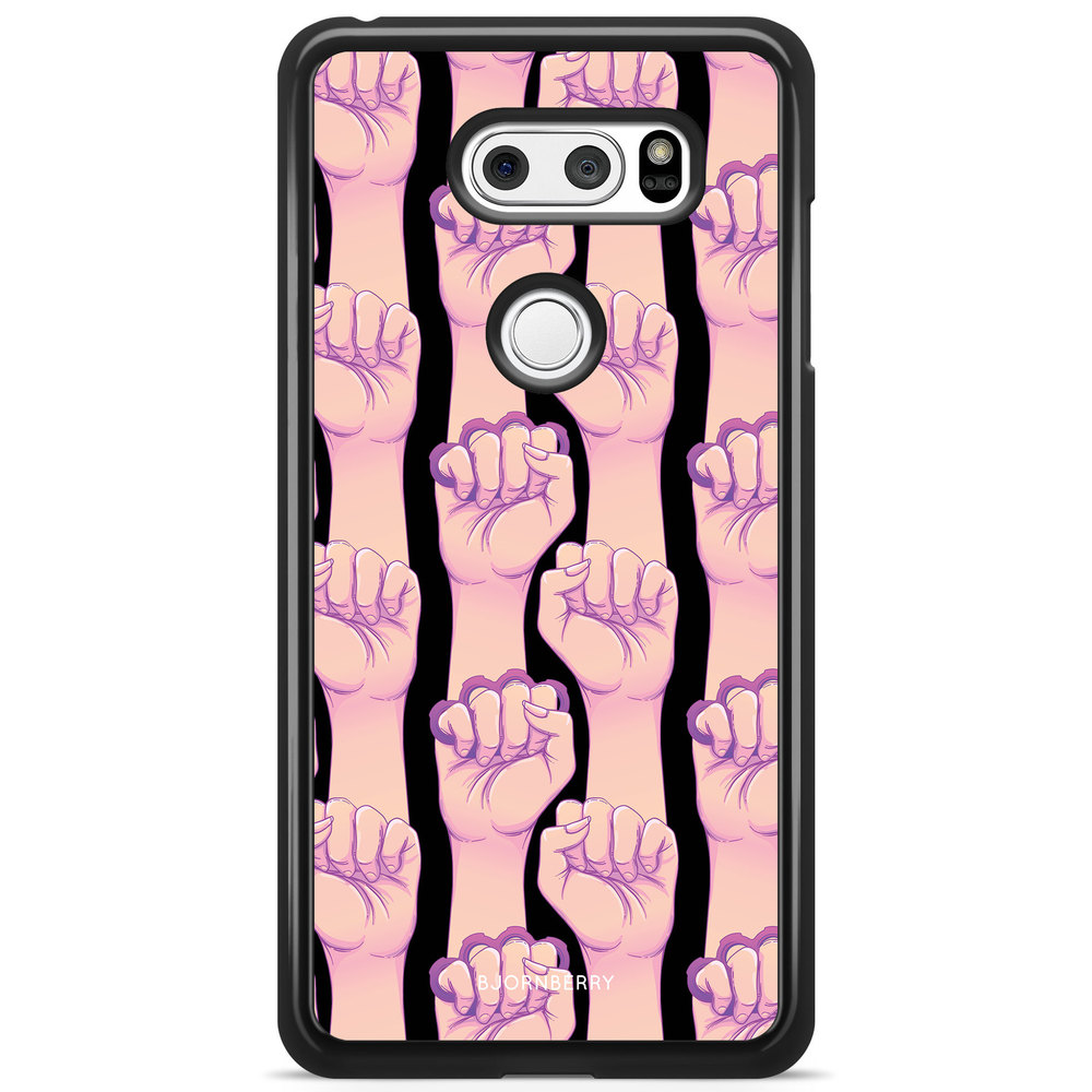 LG V30 Case - Hand Pattern