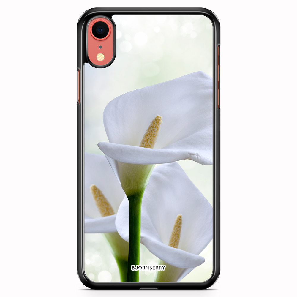 iPhone XR Case - White flower