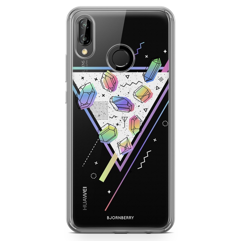 Huawei P20 Lite Fashion Case - Space Triangle