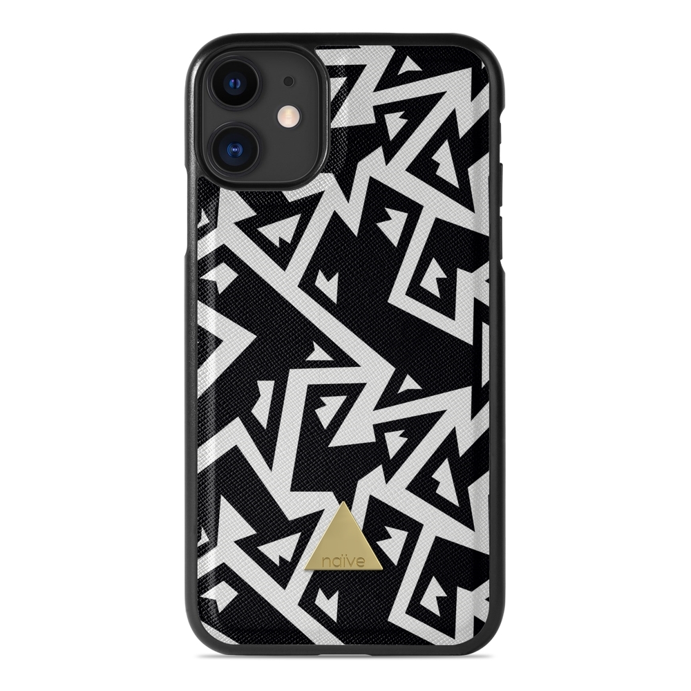 Naive iPhone 11 Case - Monochrome
