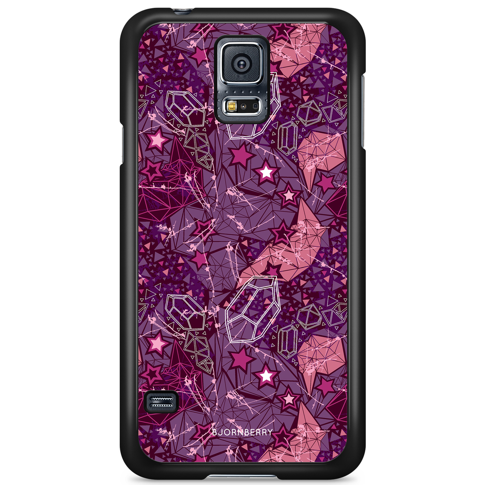 Samsung Galaxy S5/S5 NEO Case - Purple Stars