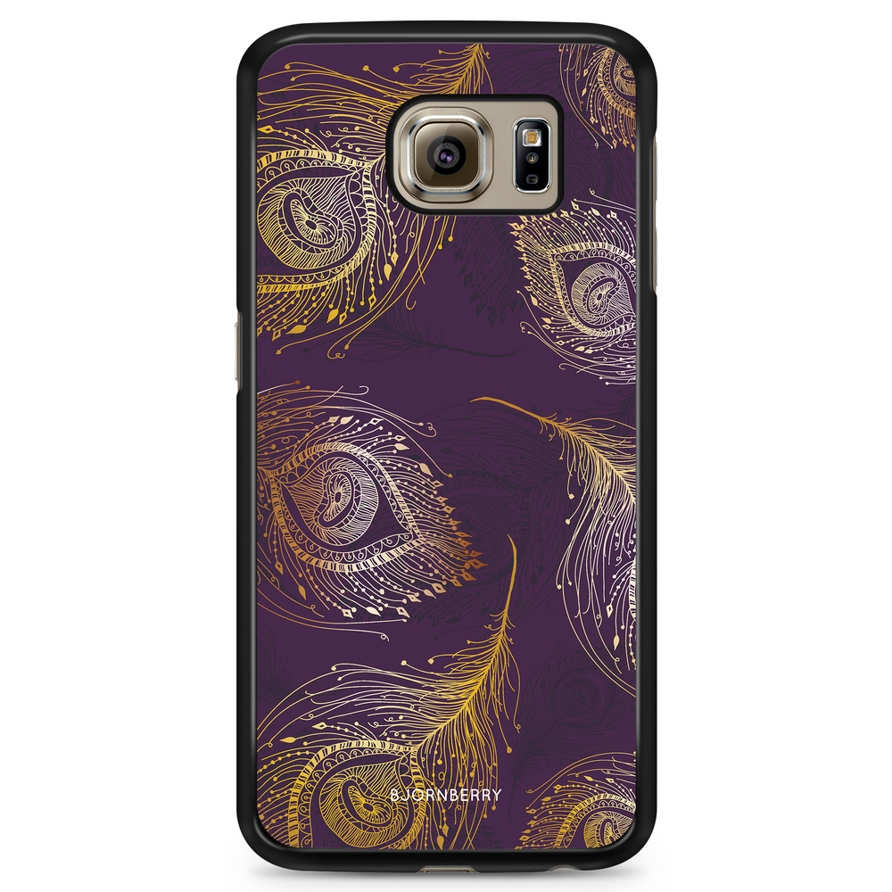 Samsung Galaxy S6 Skal - Påfågels Fjädrar