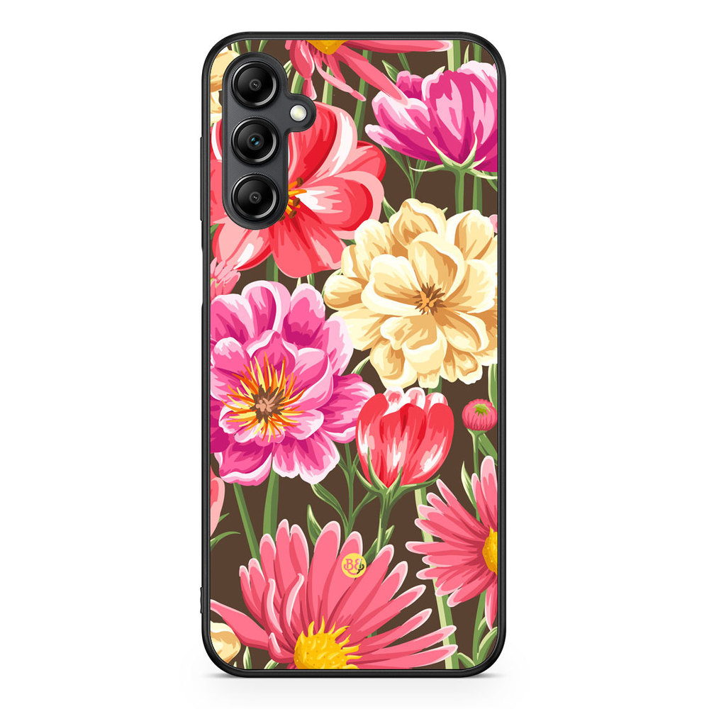Samsung Galaxy A14 4G/5G Case - Seamless Flowers