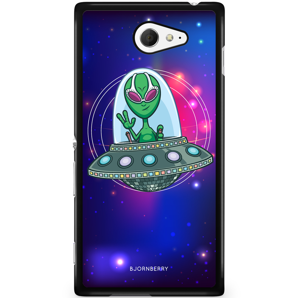 Sony Xperia M2 Aqua Case - UFO Alien