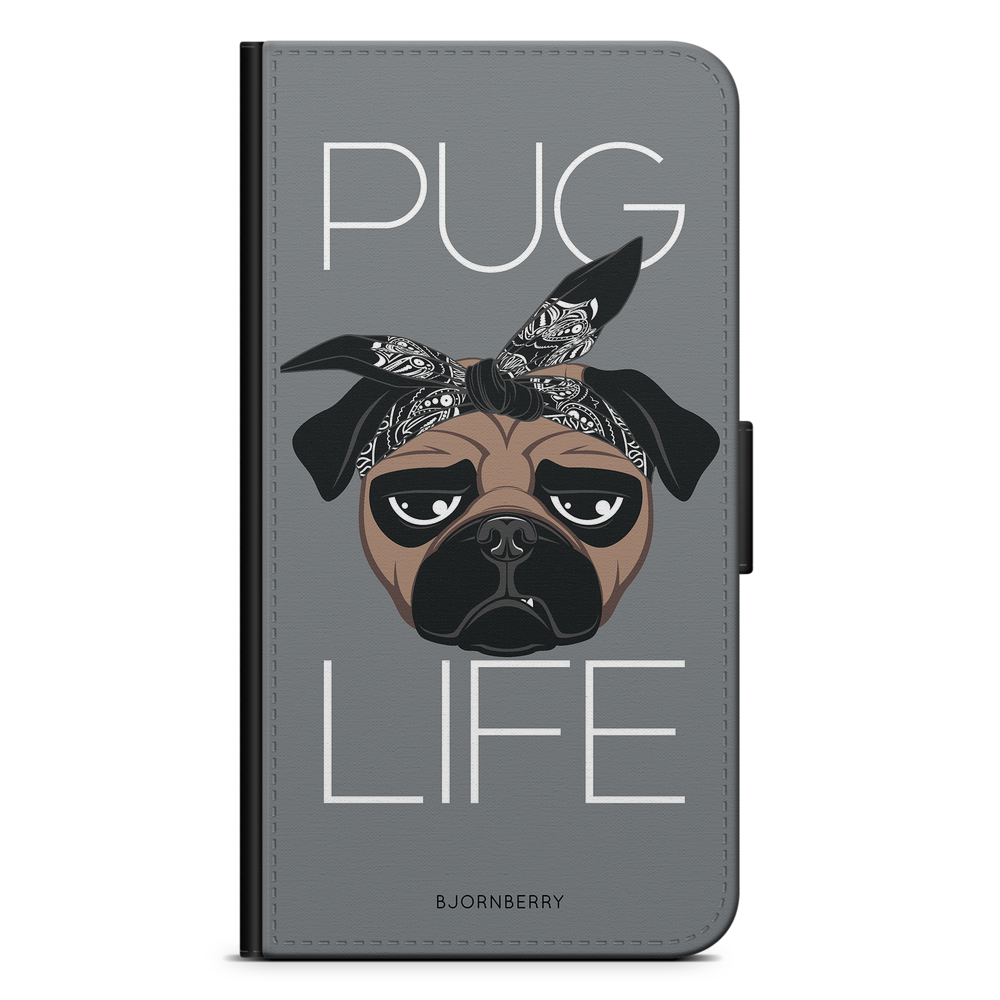 Sony Xperia 1 Plånboksfodral - Pug Life
