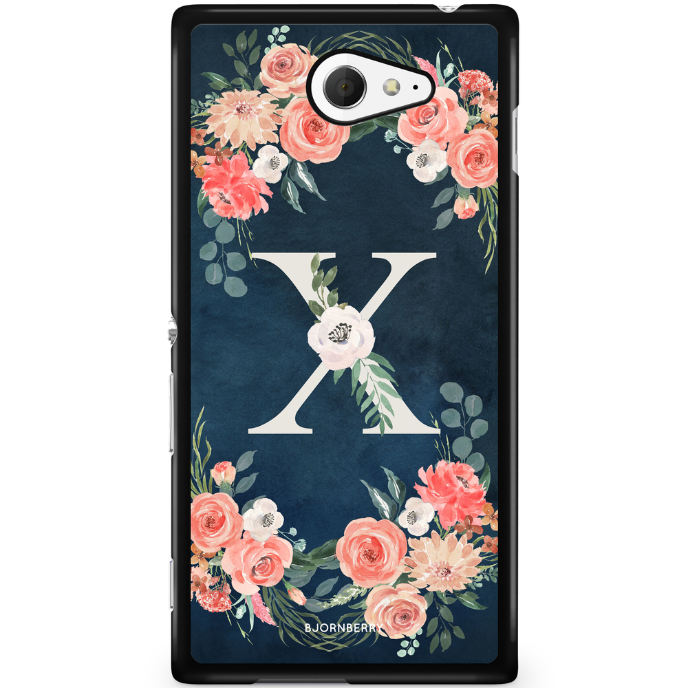 Sony Xperia M2 Aqua Case - Monogram X