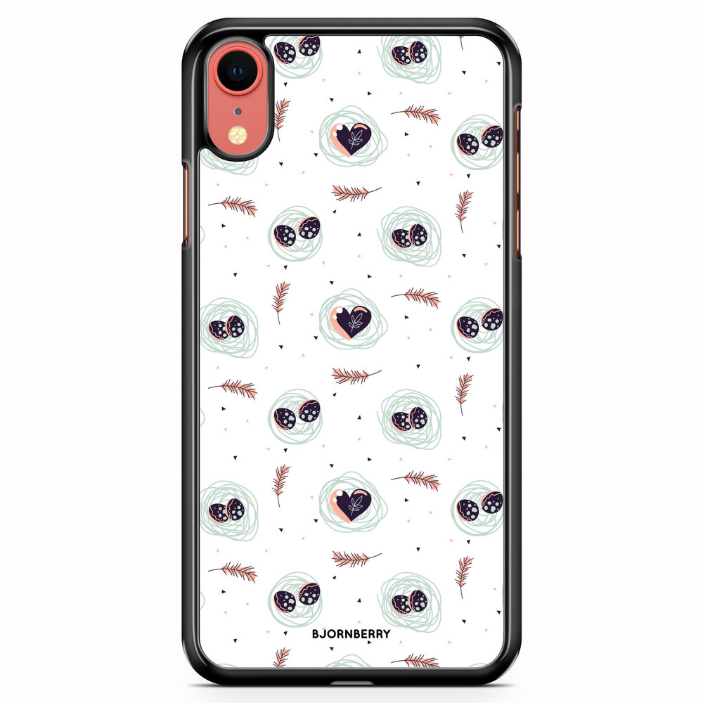 iPhone XR Case - Eggs and Hearts