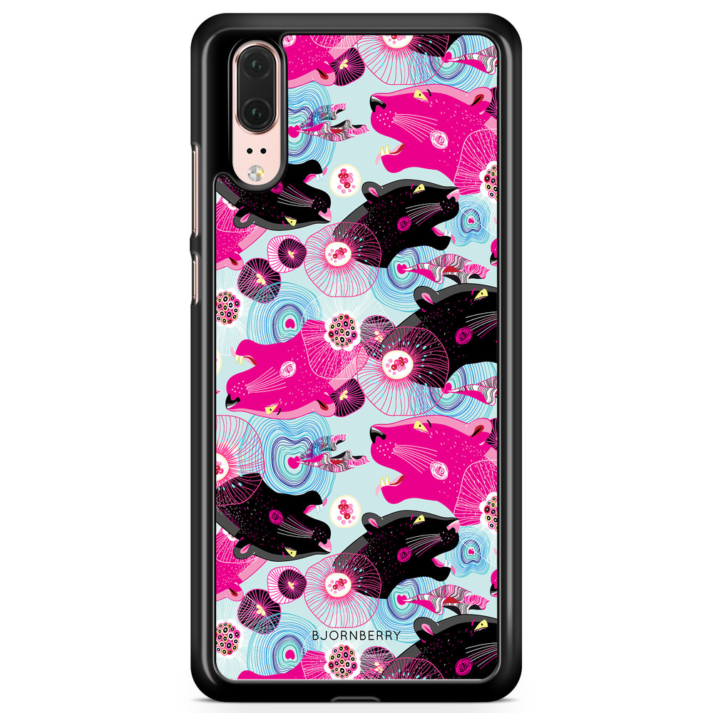 Huawei P20 Case - Panther Pattern