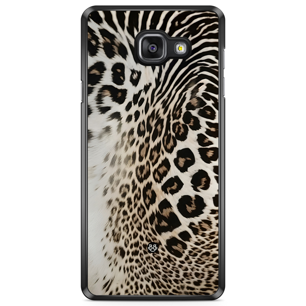 Samsung Galaxy A5 6 (2016) Case - WILD BLOOM - Leopard Fade