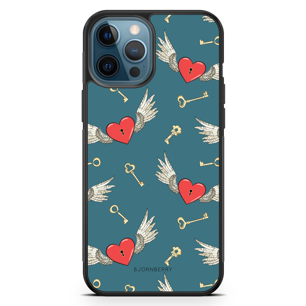 iPhone 12 Pro Case - Hearts 'n Wings