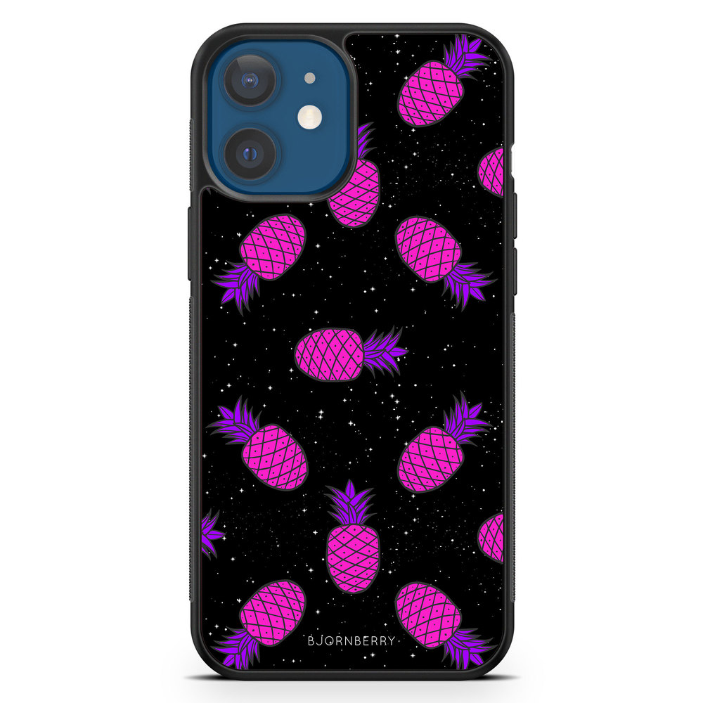 iPhone 12 Mini Case - Space Pineapple