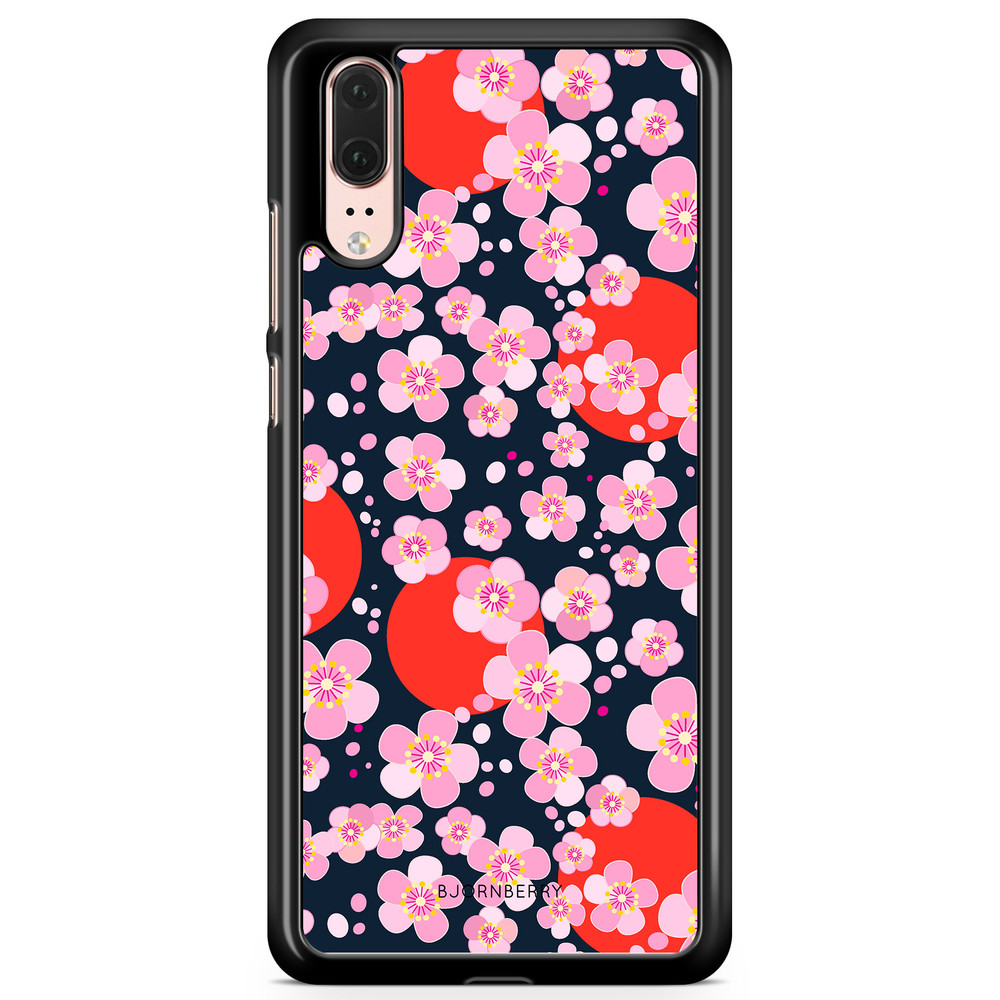 Huawei P20 Case - Japanese Flowers