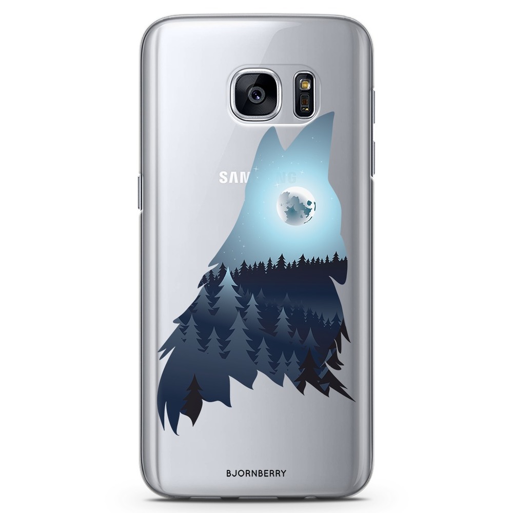 Samsung Galaxy S6 TPU Case - Forest Wolf