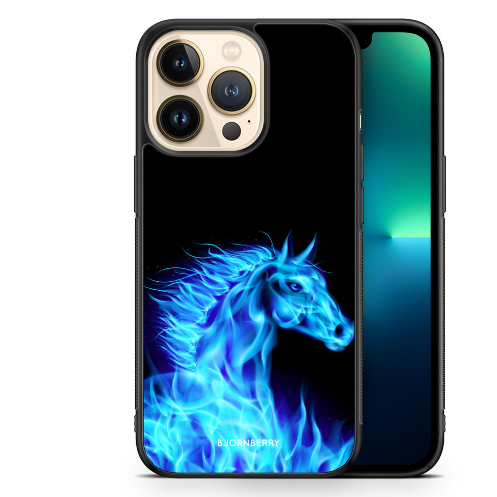 iPhone 13 Pro Case - Flames Horse