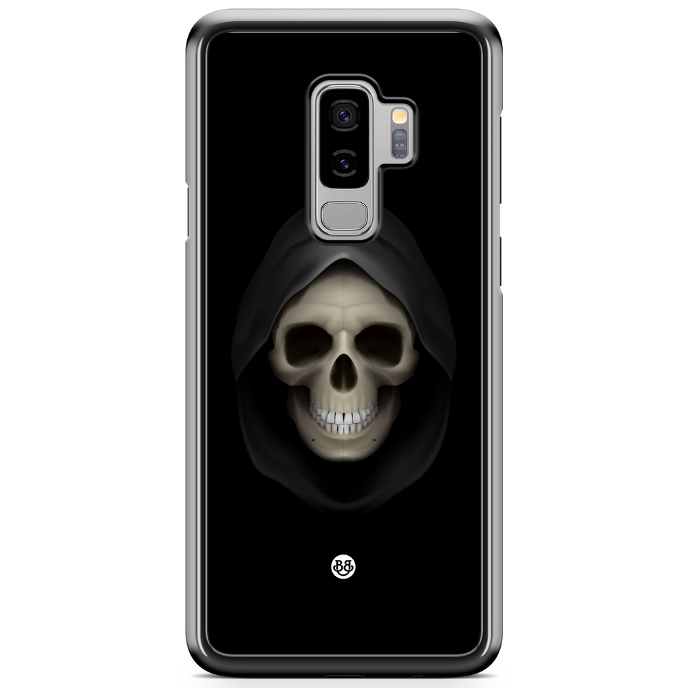 Samsung Galaxy S9 Plus Case - Svart Dödskalle