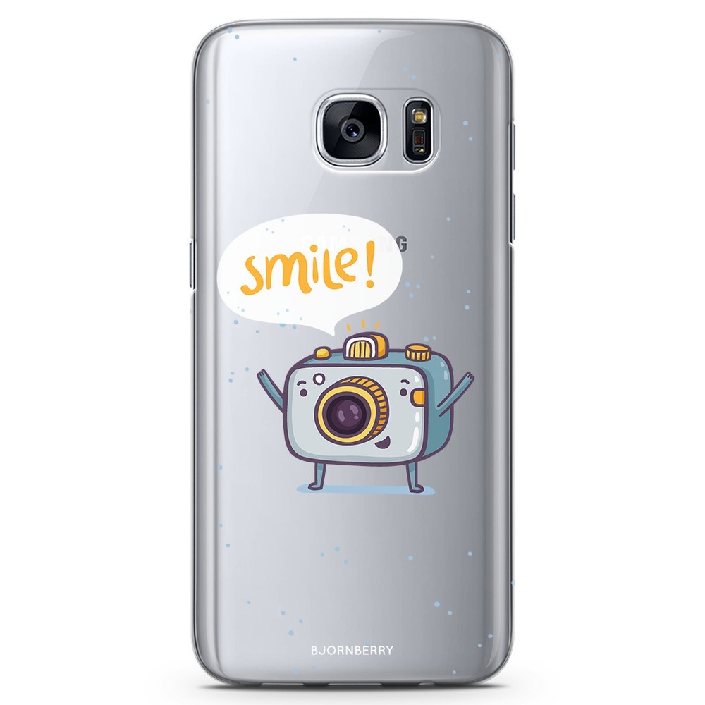 Samsung Galaxy S6 TPU Case - Smile