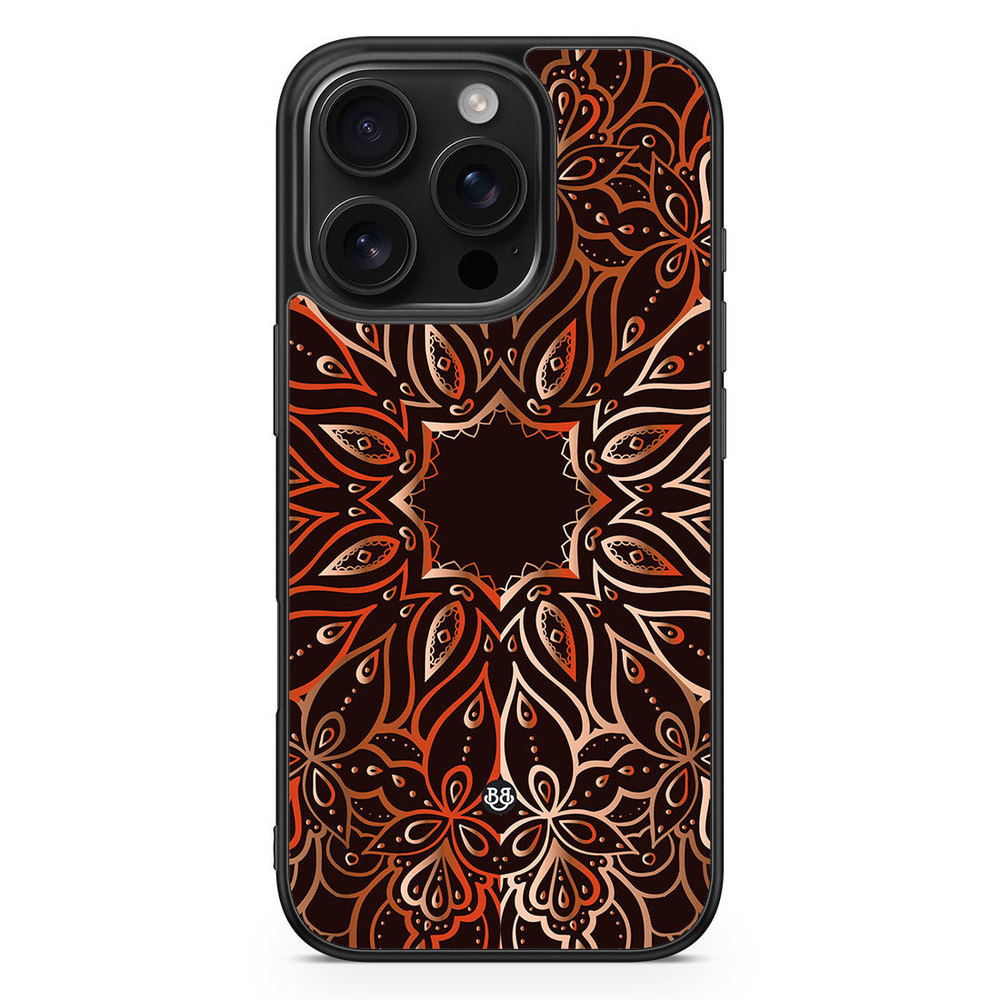 iPhone 16 Pro Case - Bronze Mandala