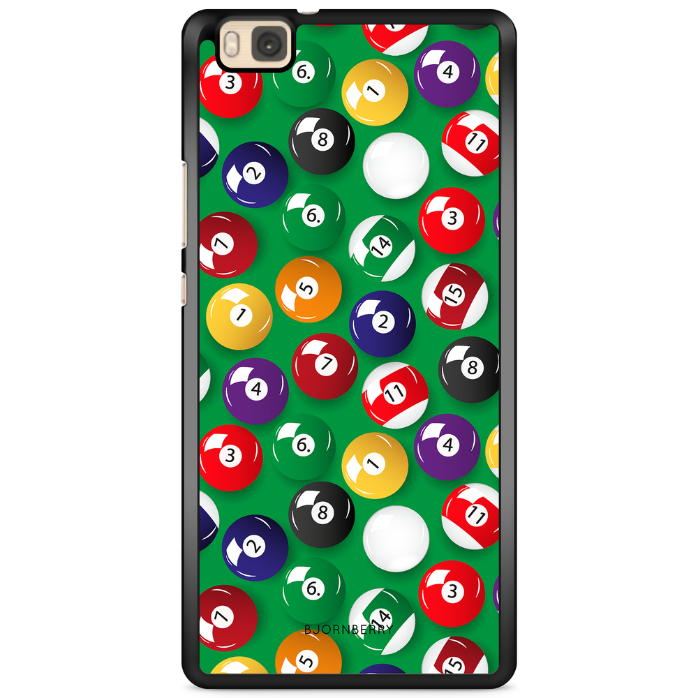 Huawei P8 Lite Case - Pool Balls