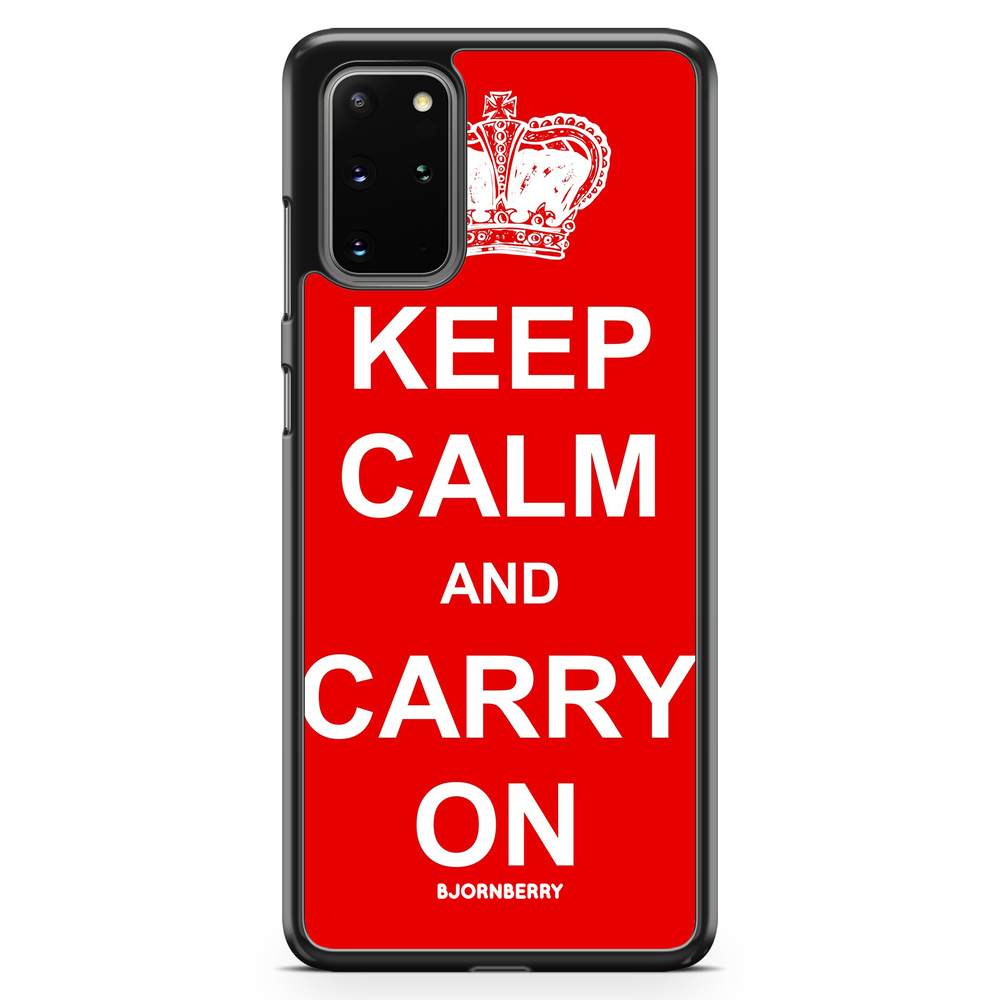 Samsung Galaxy S20 Plus Case - Keep calm carry on