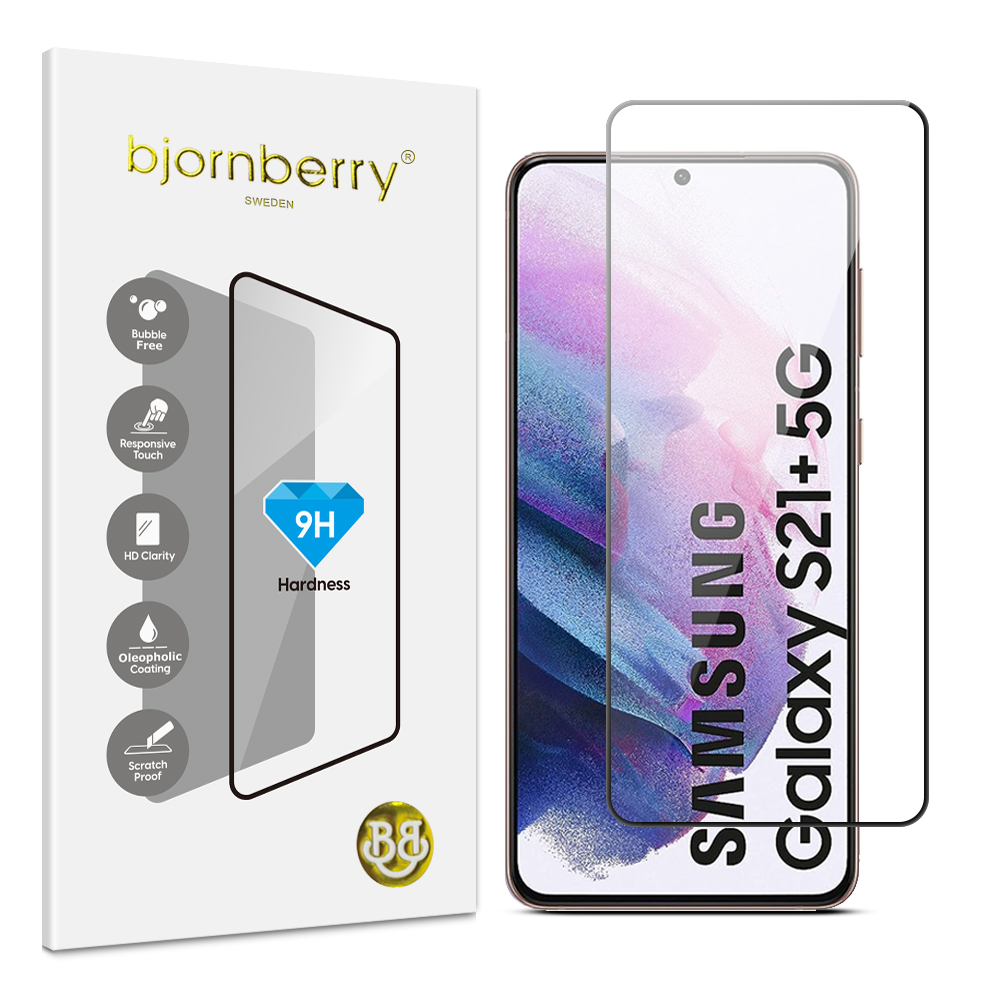 Bjornberry Samsung Galaxy S21 Plus - Tempered Glas Screen Protector