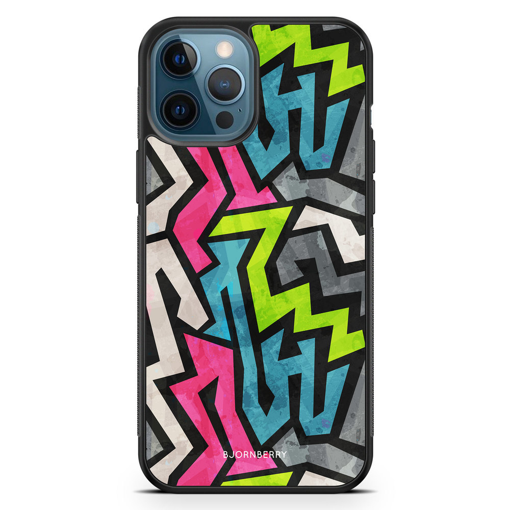 iPhone 12 Pro Case - Grunge Graffiti