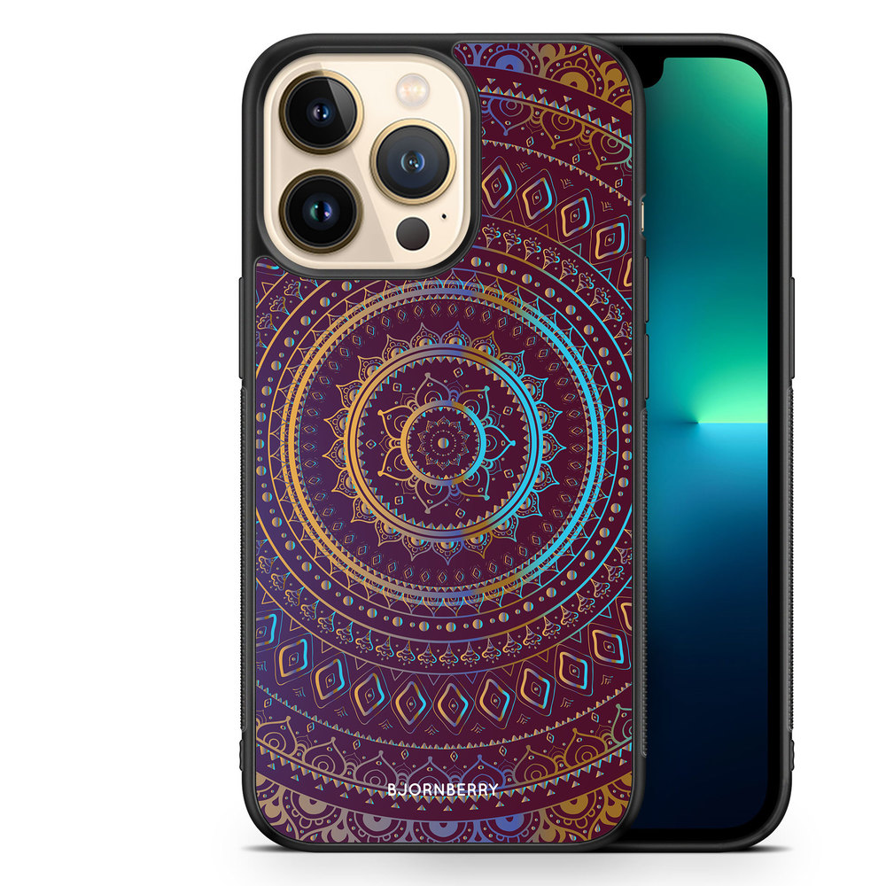 iPhone 13 Pro Case - Purple Mandala