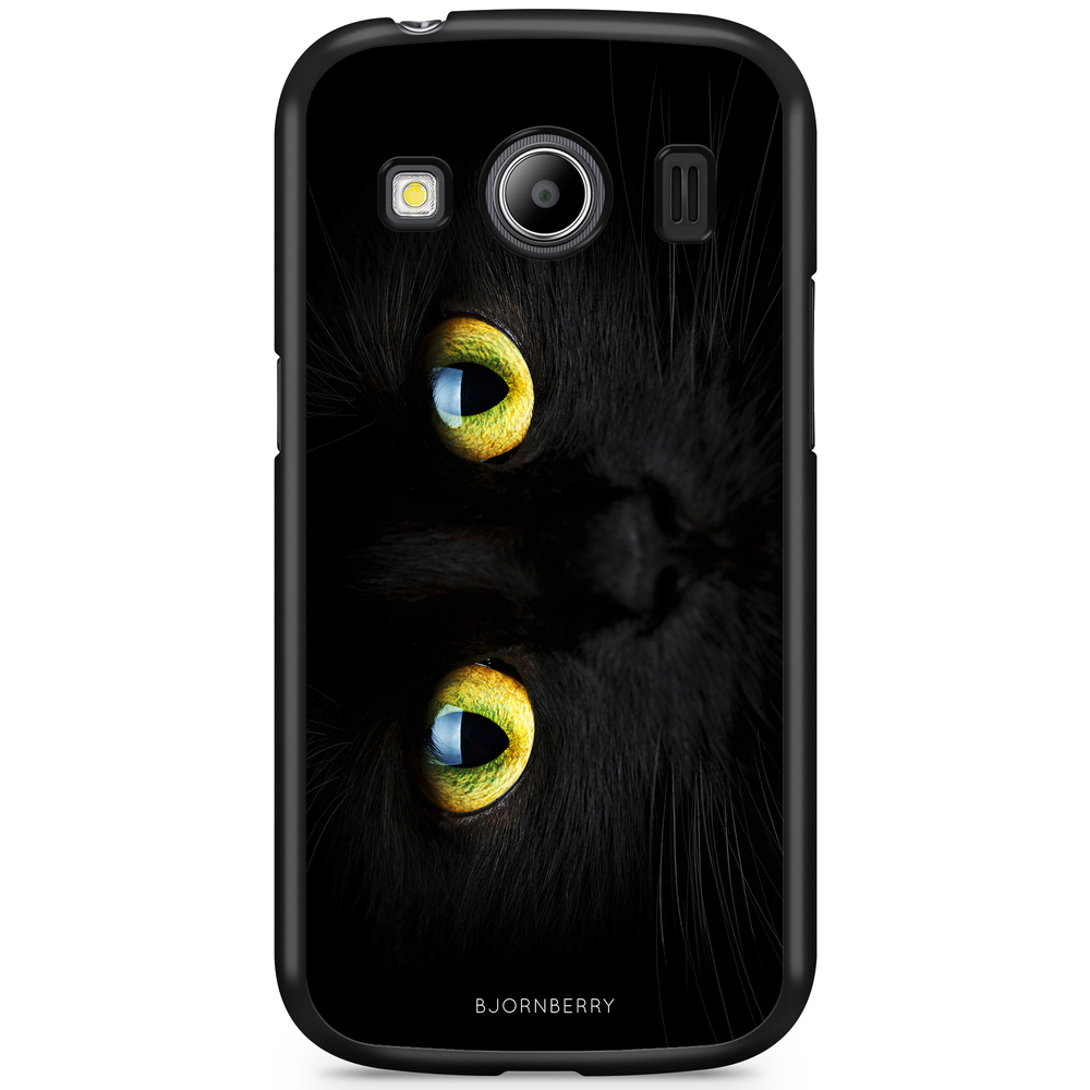 Samsung Galaxy Ace 4 Case - Black Cat Close Up