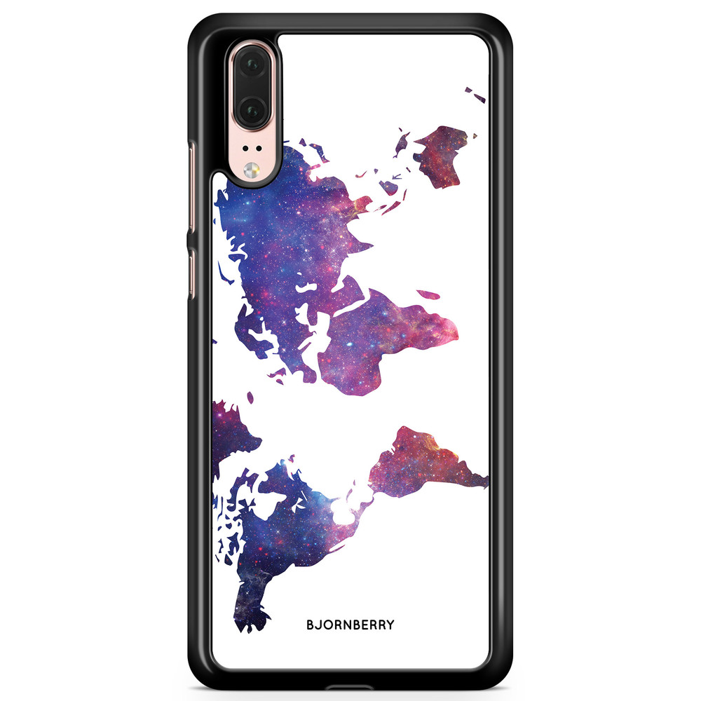 Huawei P20 Case - World Map Space